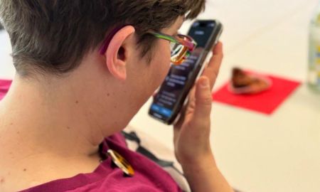 Barrierefreiheit Test im Dominikus-Ringeisen-Werk Pfaffenhausen